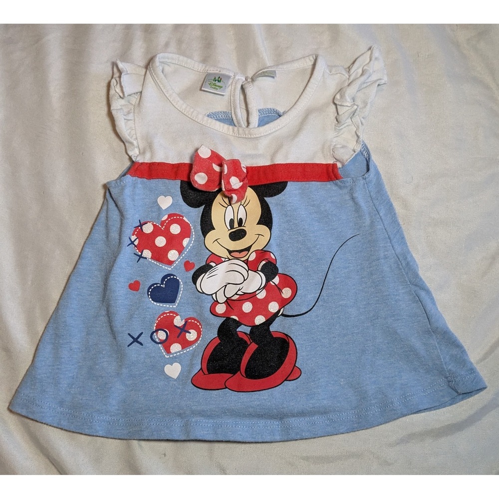 Disney Baby Girls 12 Months‎ Minnie Mouse Shirt